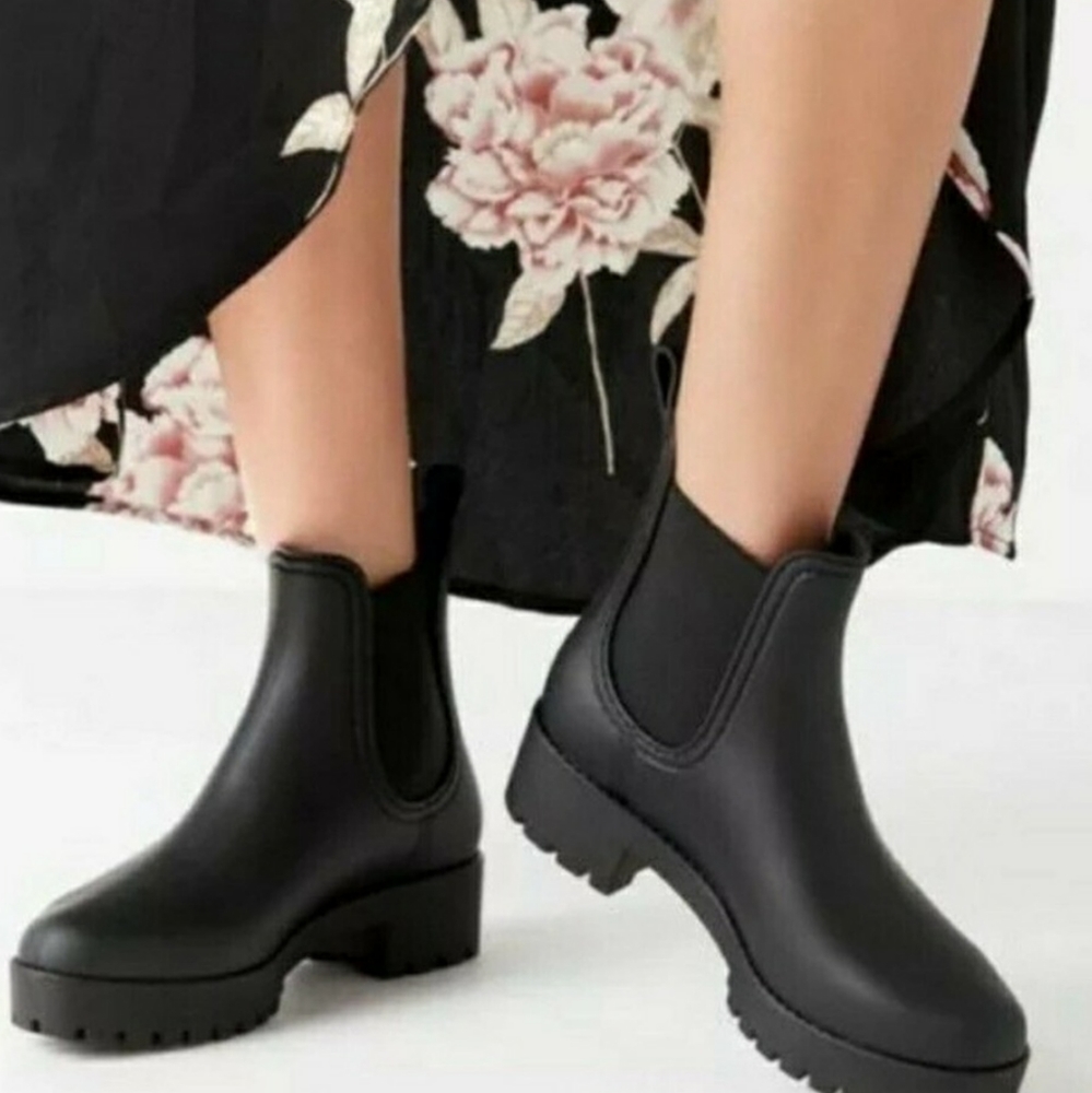 Jeffrey Campbell Hydra Chelsea Rain Boots - 9 - Picture 8 of 8